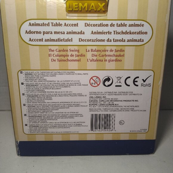 Lemax Swinging Couple Christmas Village Figurine – READ – Doesn’t Work - Picture 5 of 10